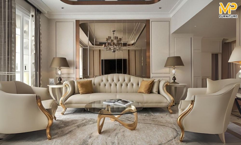 Ghế sofa dát vàng là gì?