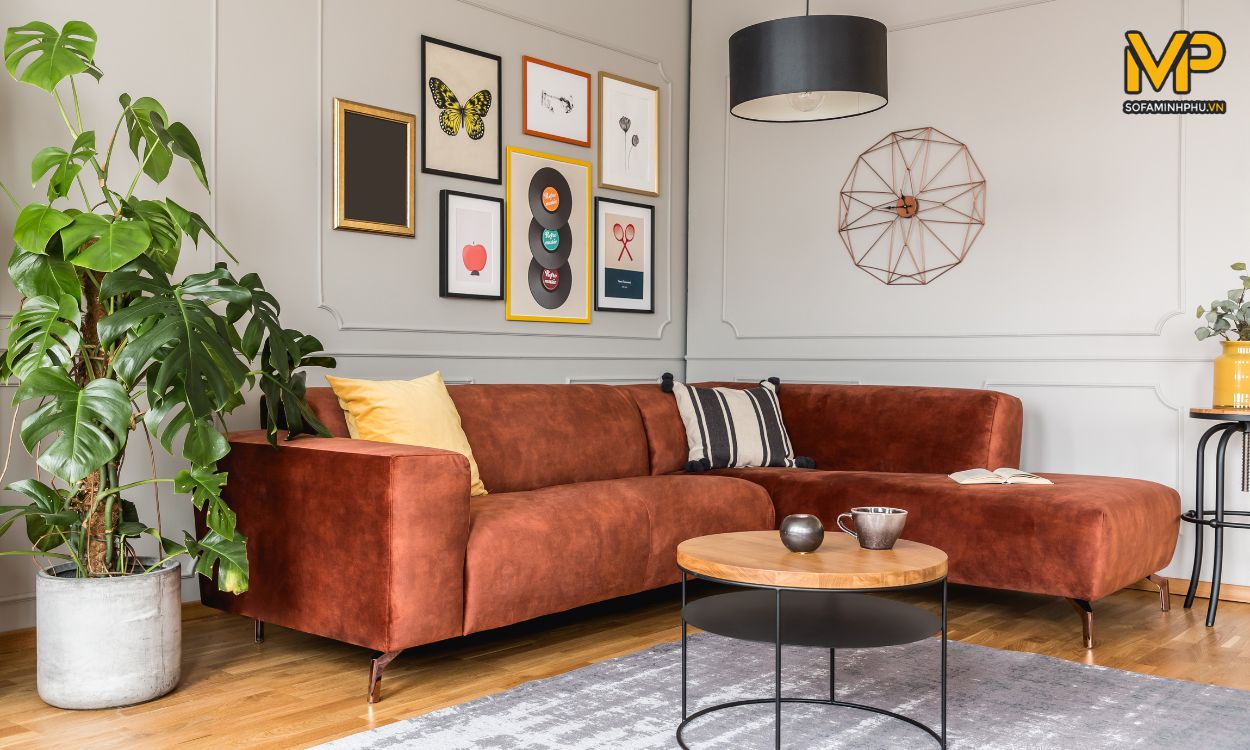 Kích thước của ghế sofa góc