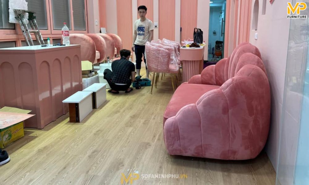 Địa chỉ sản xuất ghế sofa làm nail