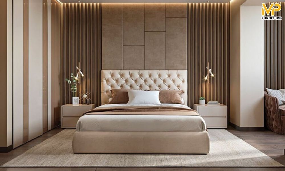 Giường Châu Âu tân cổ điển