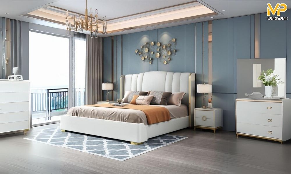 Xưởng sản xuất giường ngủ bọc nệm