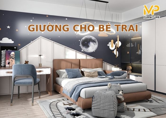20 mẫu giường ngủ đẹp cho bé trai được săn đón nhất