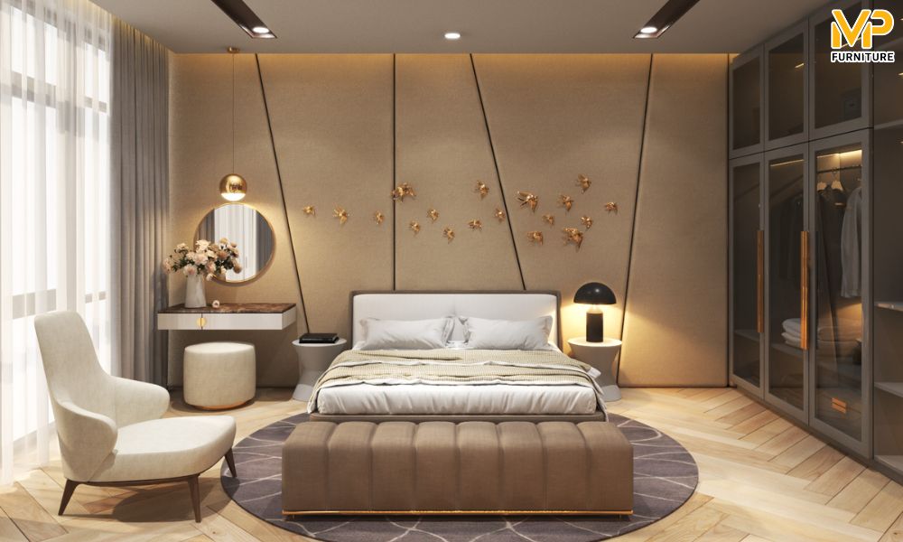 Giường ngủ gỗ thông an toàn sức khỏe