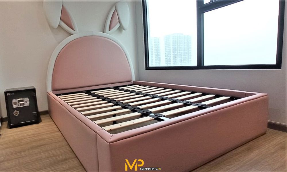 Giường ngủ hiện đại tai thỏ