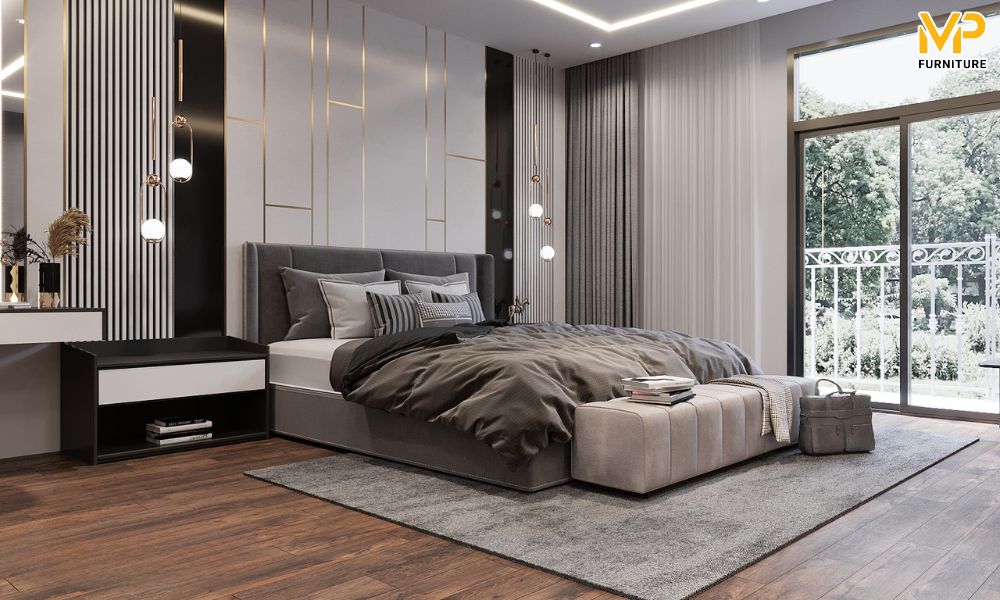 Ưu điểm của giường ngủ không gầm