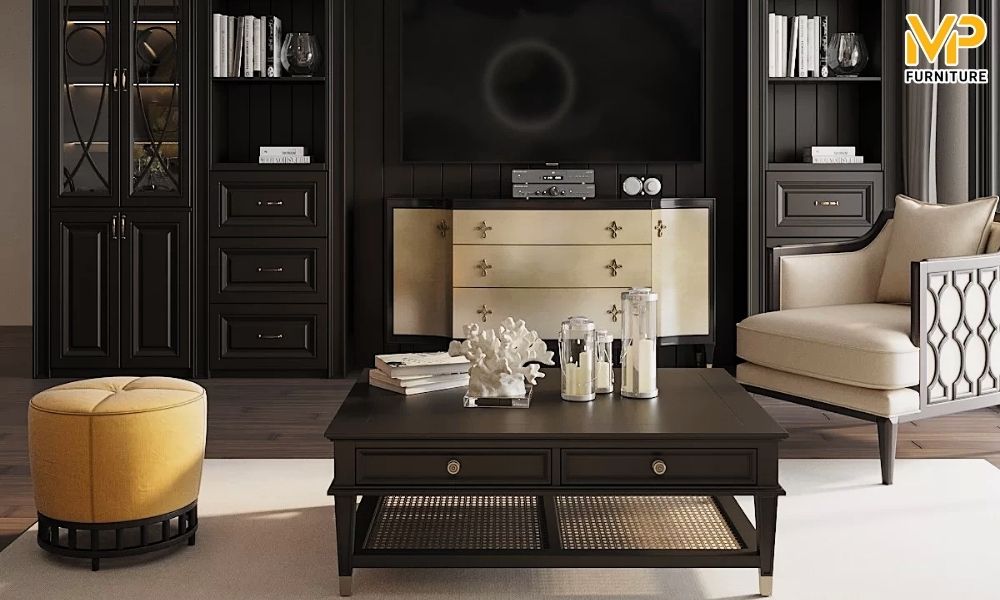 Thiết kế của kệ tivi Indochine