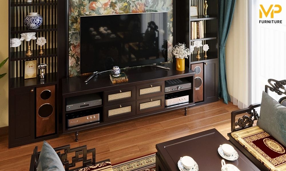 Chất liệu của kệ Indochine