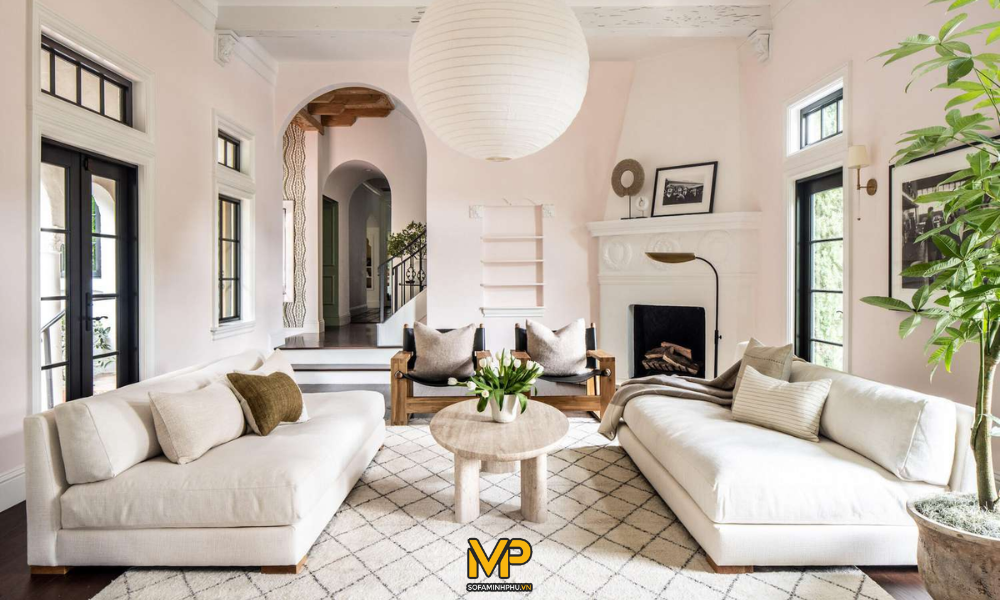 Màu sofa ấn tượng 