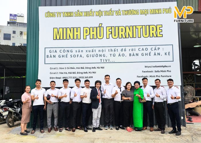 Sofa Minh Phú đón tiếp đoàn khách đến tham quan doanh nghiệp