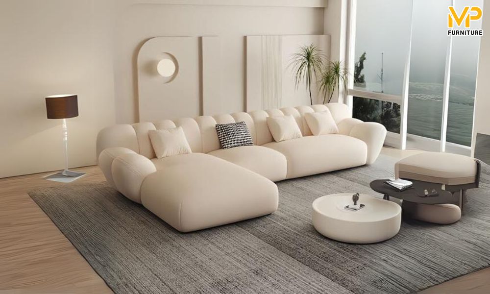 Mút sofa mềm theo phong cách nội thất của không gian