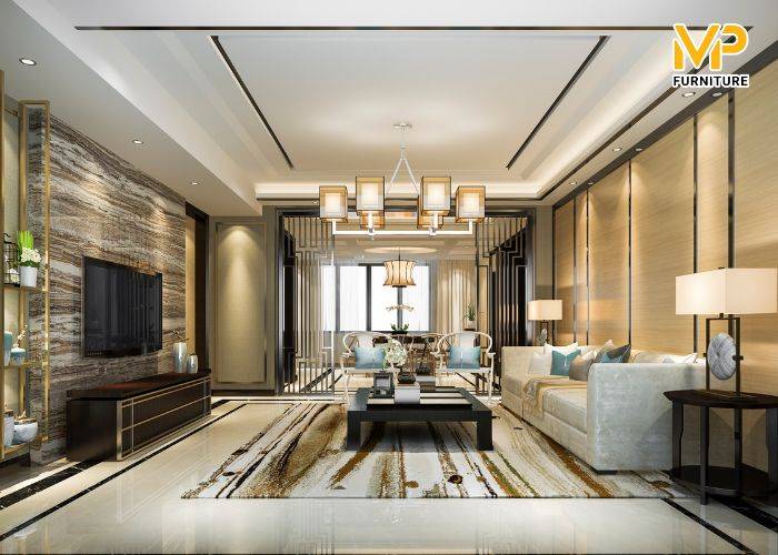 Kinh nghiệm bài trí nội thất phòng khách hiện đại