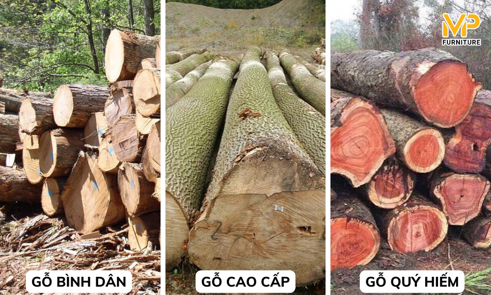 Phân loại dựa trên chất lượng gỗ
