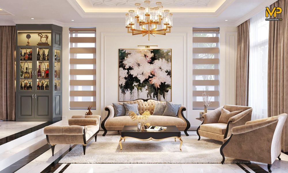 Nội thất CG tân cổ điển