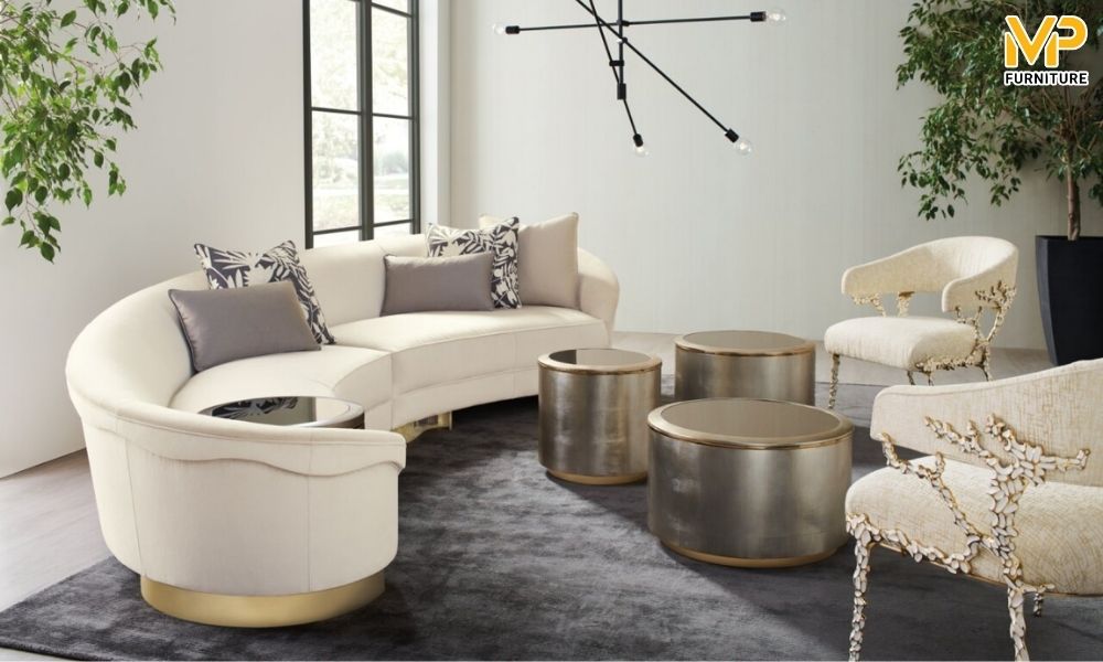 Ghế sofa cong cho chung cư Shunshine Ciputra
