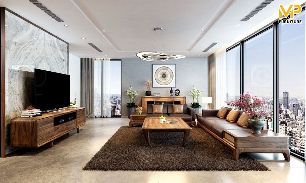 Xưởng sản xuất sofa chung cư Sunshine Ciputra