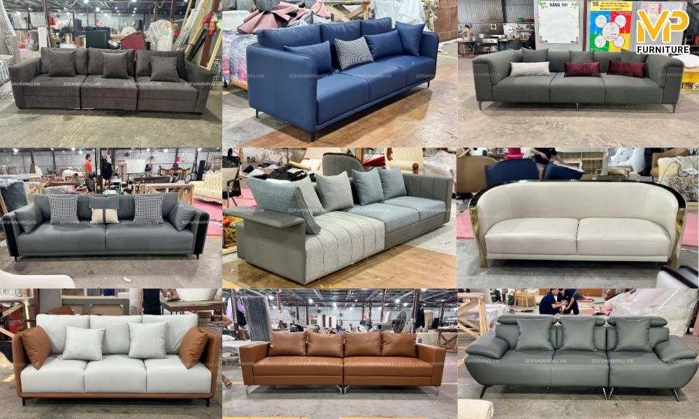 Sản phẩm sofa chung cư  Sunshine Ciputra mẫu mã đa dạng 