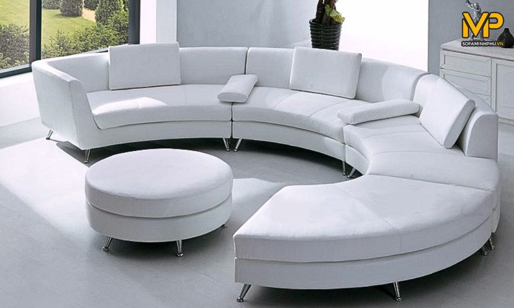 Ưu điểm của sofa cong 