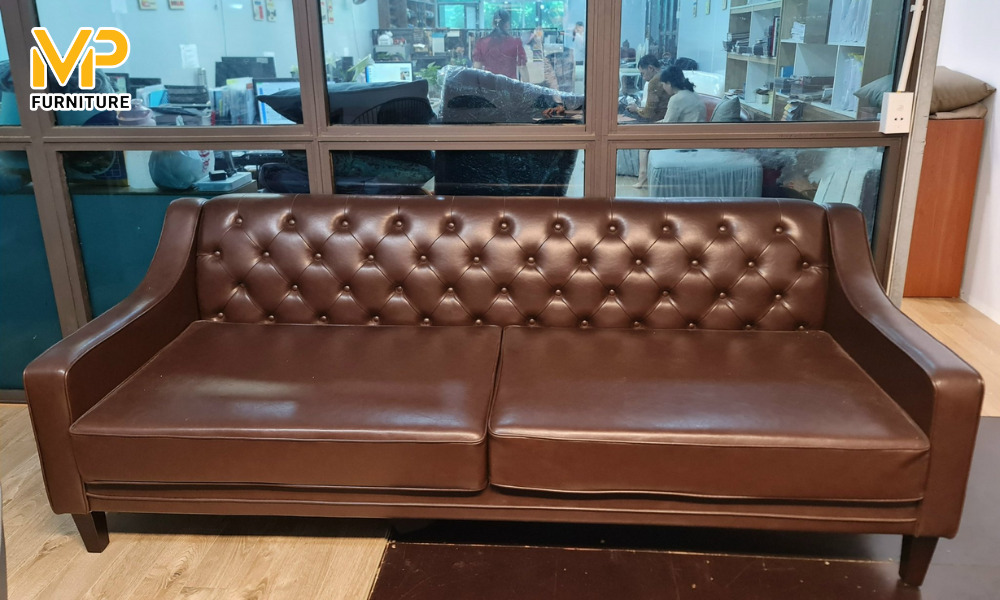 Sofa bọc da simili có độ bền tương đối cao