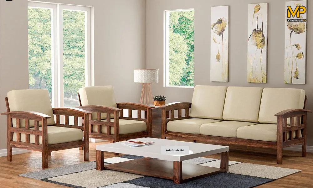 Sofa Minh Phú, sản xuất ghế sofa gỗ cho phòng phách