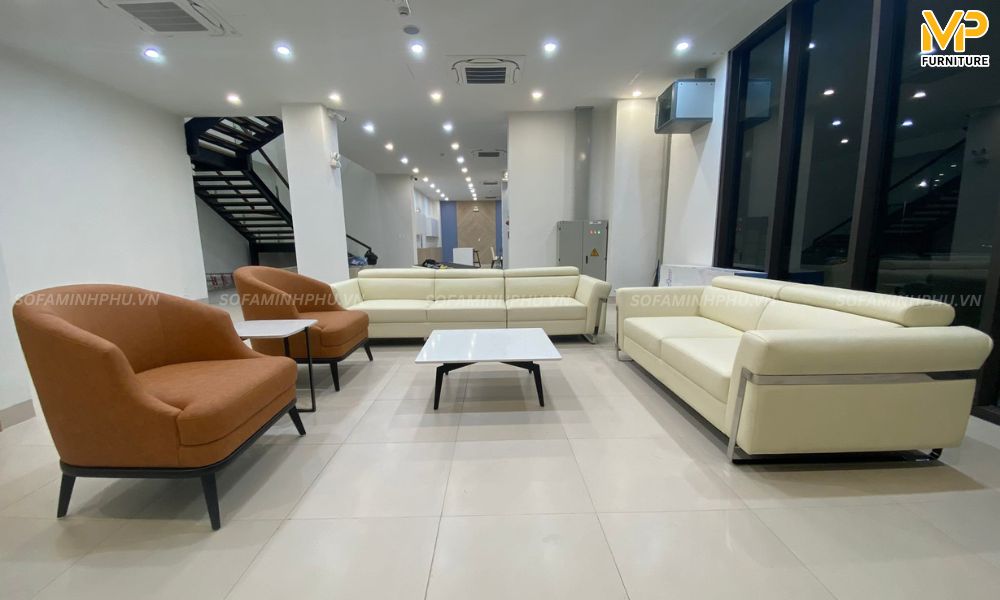 Ghế sofa văng be