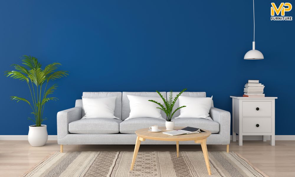 Ghế sofa màu ghi cho người mệnh Thủy 