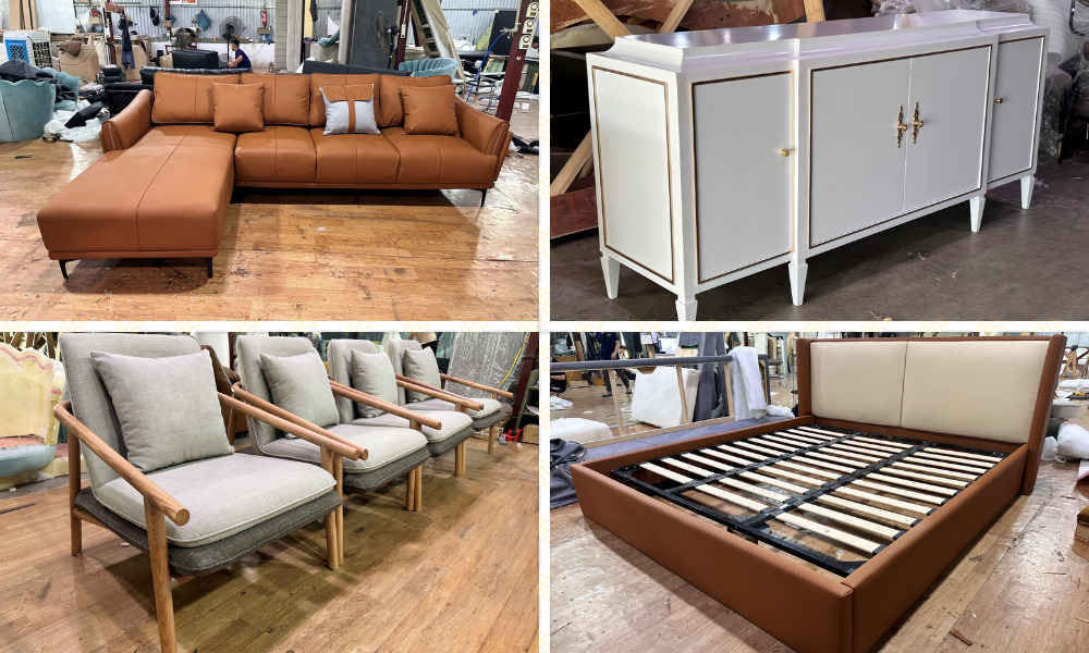 Sofa Minh Phú sản xuất tất cả các loại nội thất đồ rời