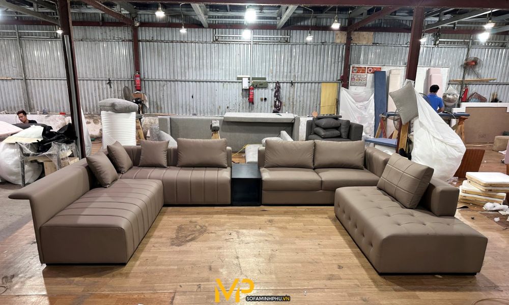 Phân xưởng sản xuất sofa phong cách Ý