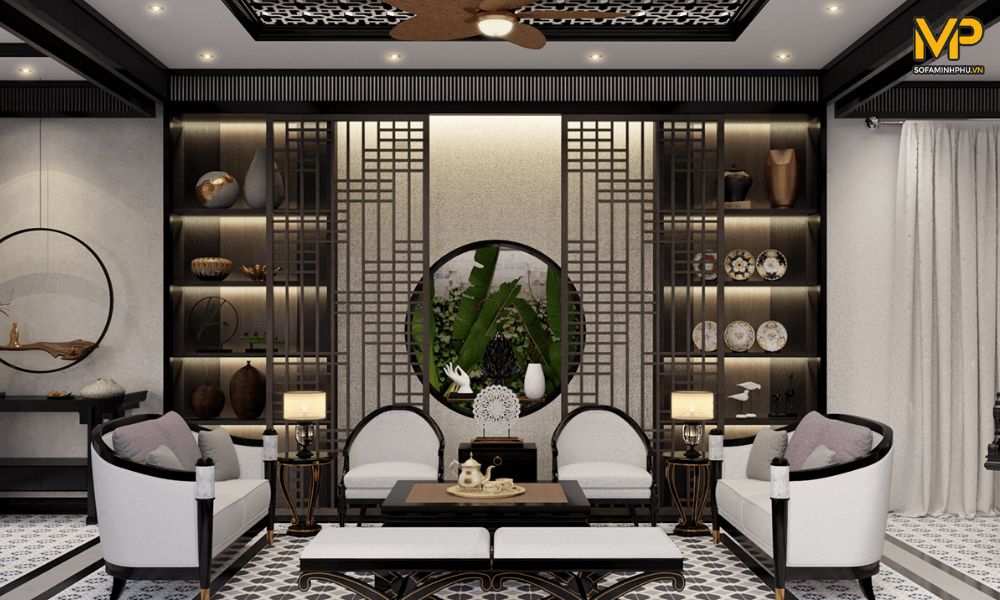 Nội thất phong cách Đông Dương đẹp 