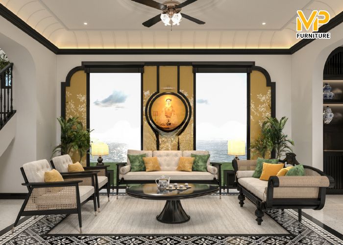 Top 5 bộ sofa phong cách Indochine đẹp nhất 2024