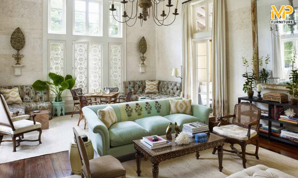 Sofa vitage cho căn hộ nhỏ