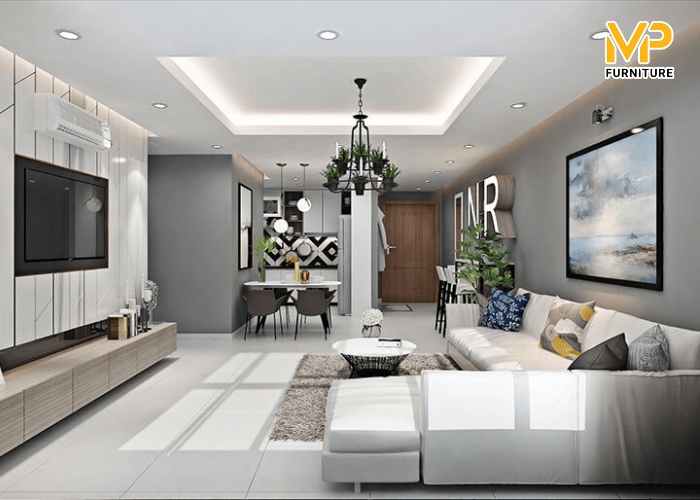 Sofa phòng khách đẹp cho căn hộ chung cư