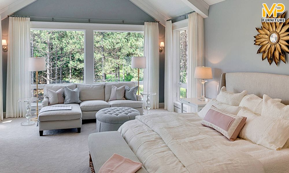 Ghế sofa góc cho phòng ngủ