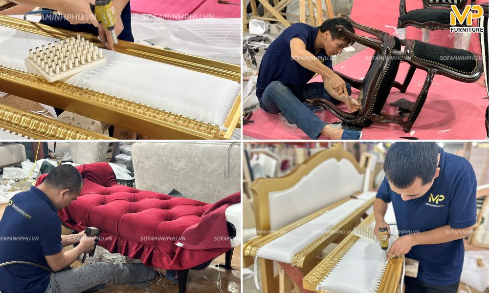 Quy trình sản xuất sofa tại xưởng