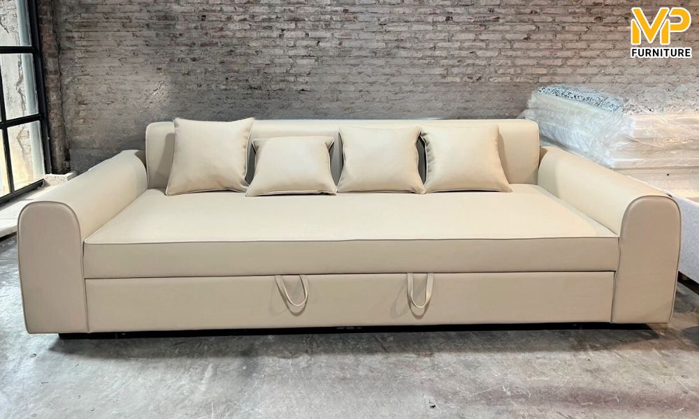 Sofa giường thông minh màu trắng