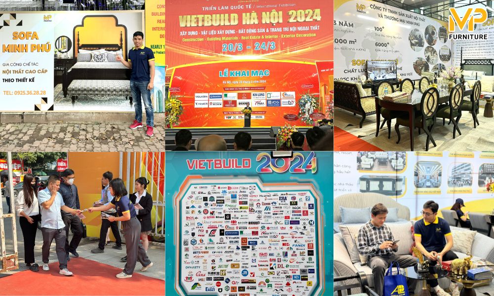 Minh Phú tham gia triển lãm Vietbuild Hà Nội 2024