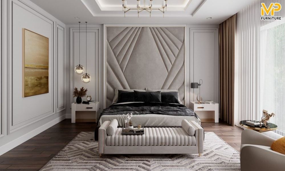 Vách đầu giường hiện đại