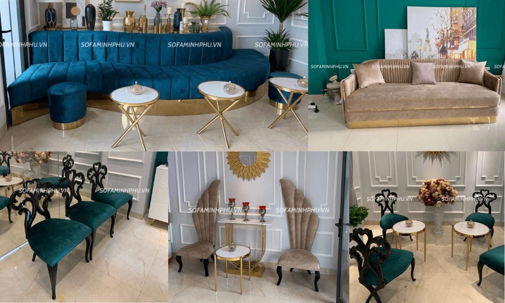 Đóng ghế sofa spa theo yêu cầu
