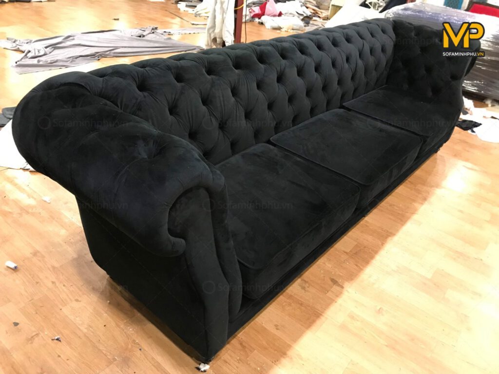 Sofa văng Tân Cổ Điển rút trám