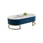 nội thất bàn đá oval cao cấp