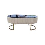 nội thất bàn đá oval cao cấp