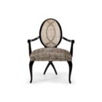 ghế ăn colette kết hợp mây đan