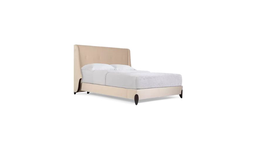 giường ngủ indochine tối giản