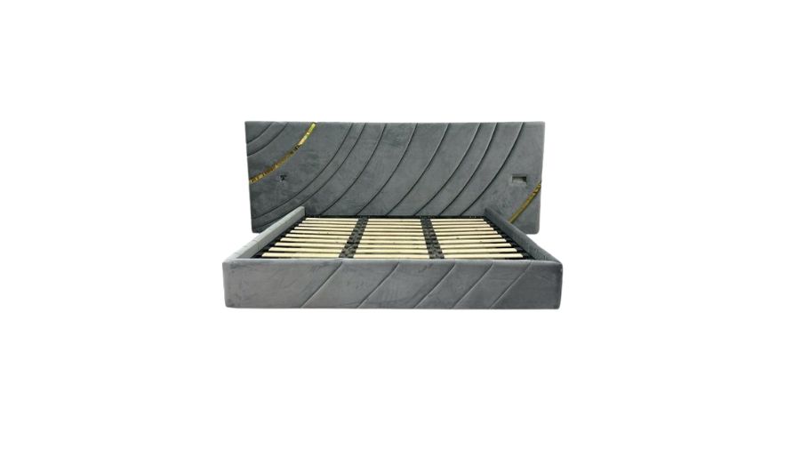 giường ngủ hiện đại bọc da công nghiệp