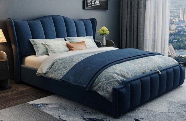 giường ngủ hiện đại bọc nỉ