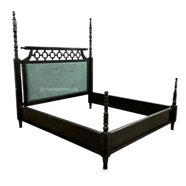 Giường phong cách Indochine GI04