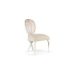 ghế ăn indochine kết hợp mây đan