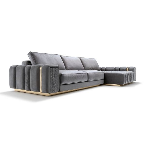Sofa nỉ phòng khách SG04