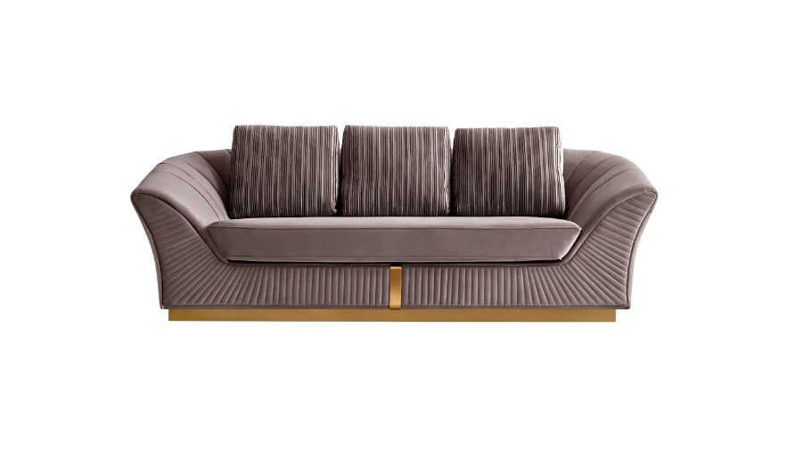 MP SL05 | Sofa Gray nhung mịn