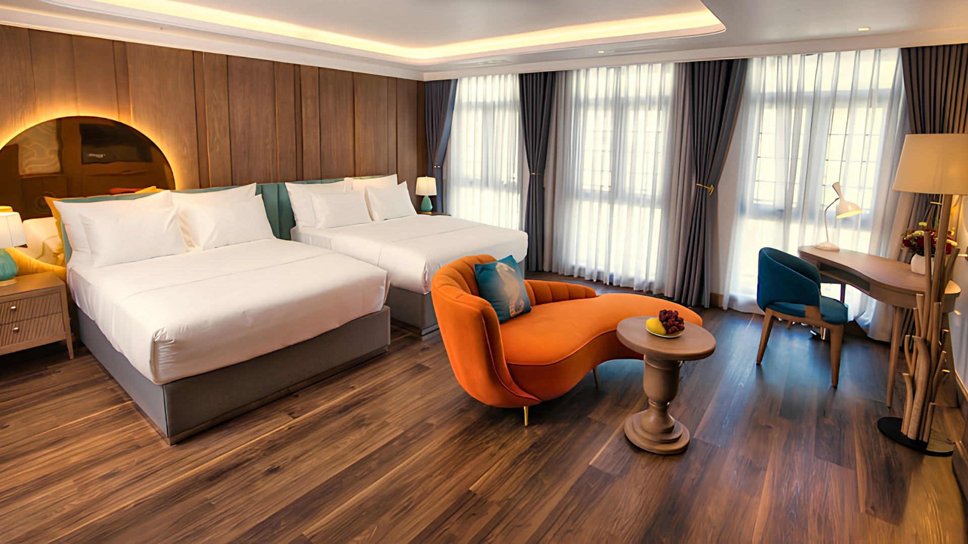 nội thất khách sạn the moon boutique