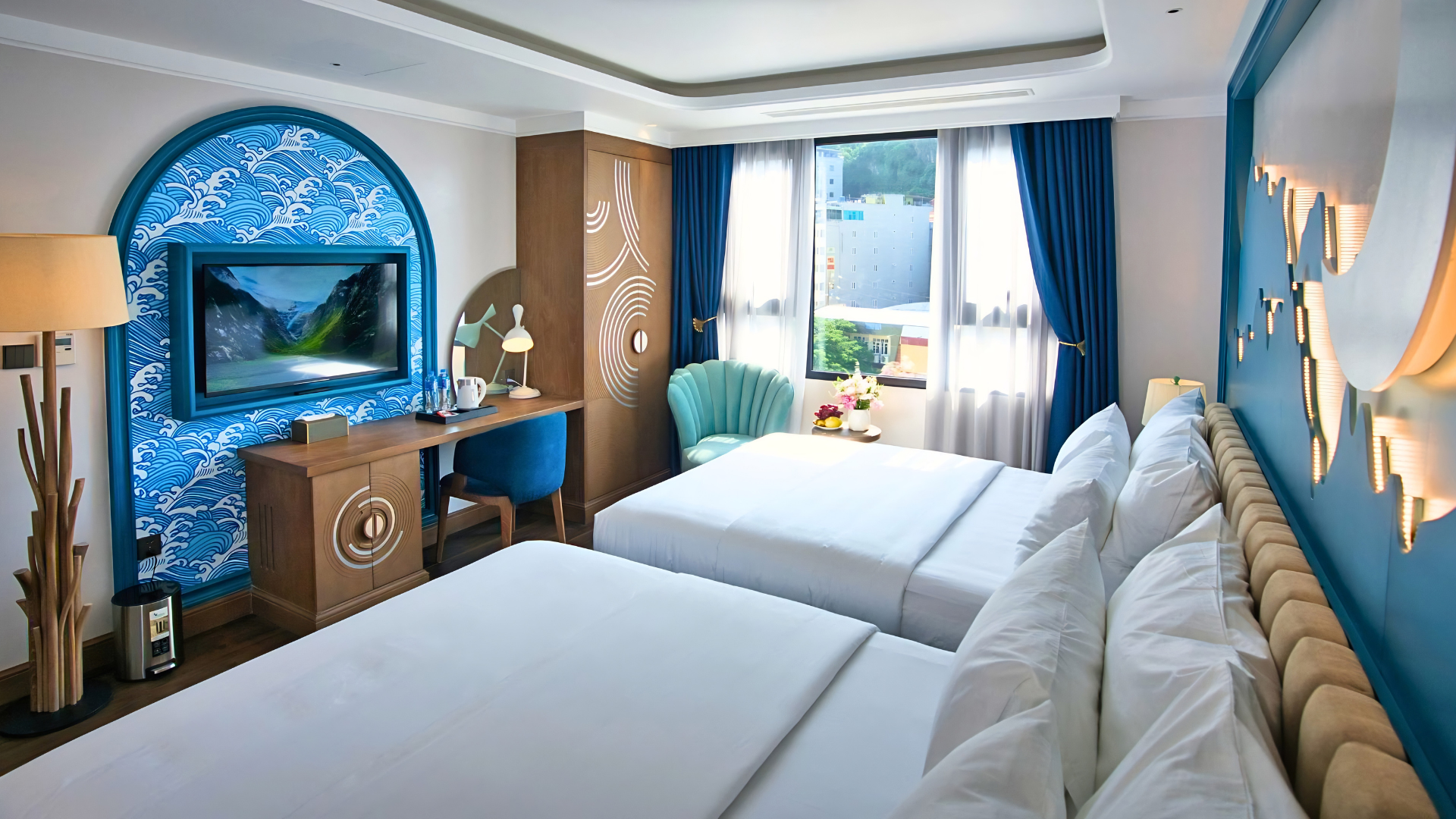 nội thất khách sạn the moon boutique